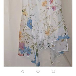 Calvin Klein sleeveless flower dress size 10